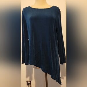 Norm Thompson blue top